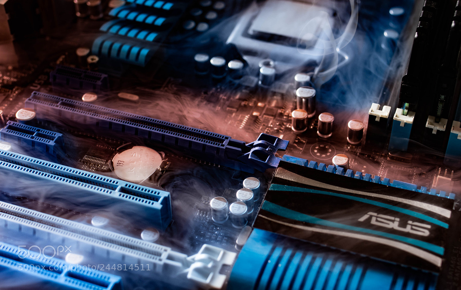 Nikon D7500 sample photo. Hot motherboard photography