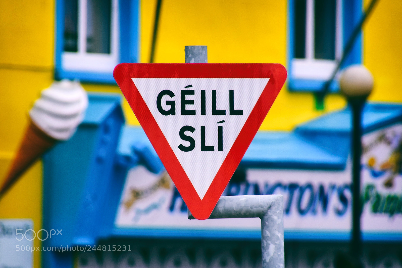 Nikon D7200 sample photo. Irish sign photography