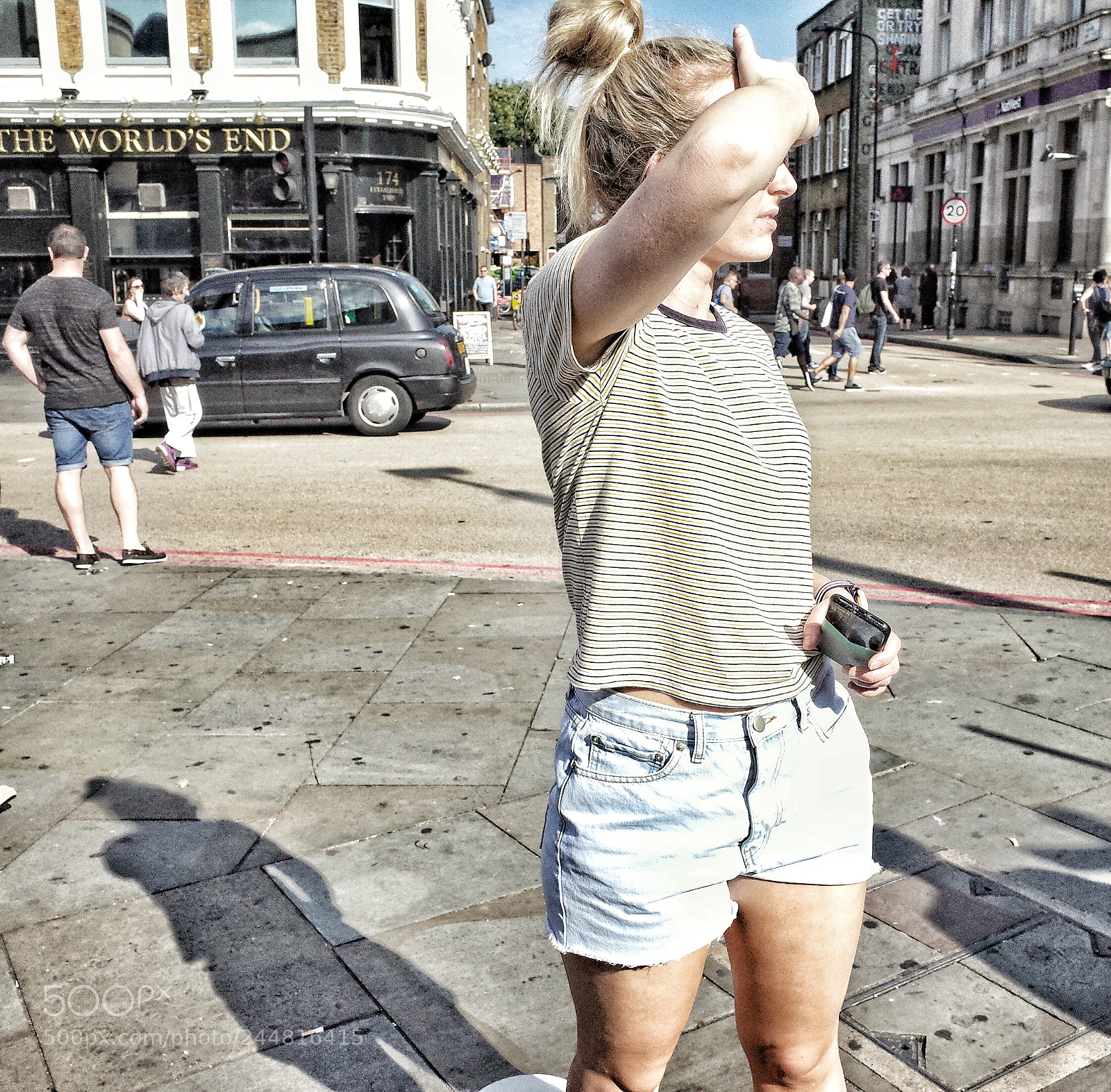 Ricoh GR II sample photo. The world's end. london photography