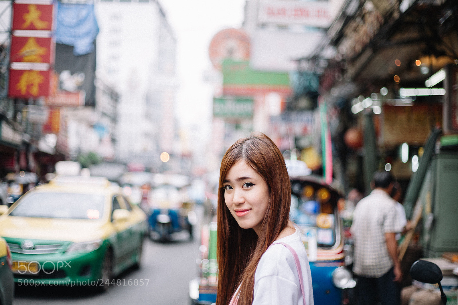 Canon EOS 5D sample photo. The girl from thailand #2 photography