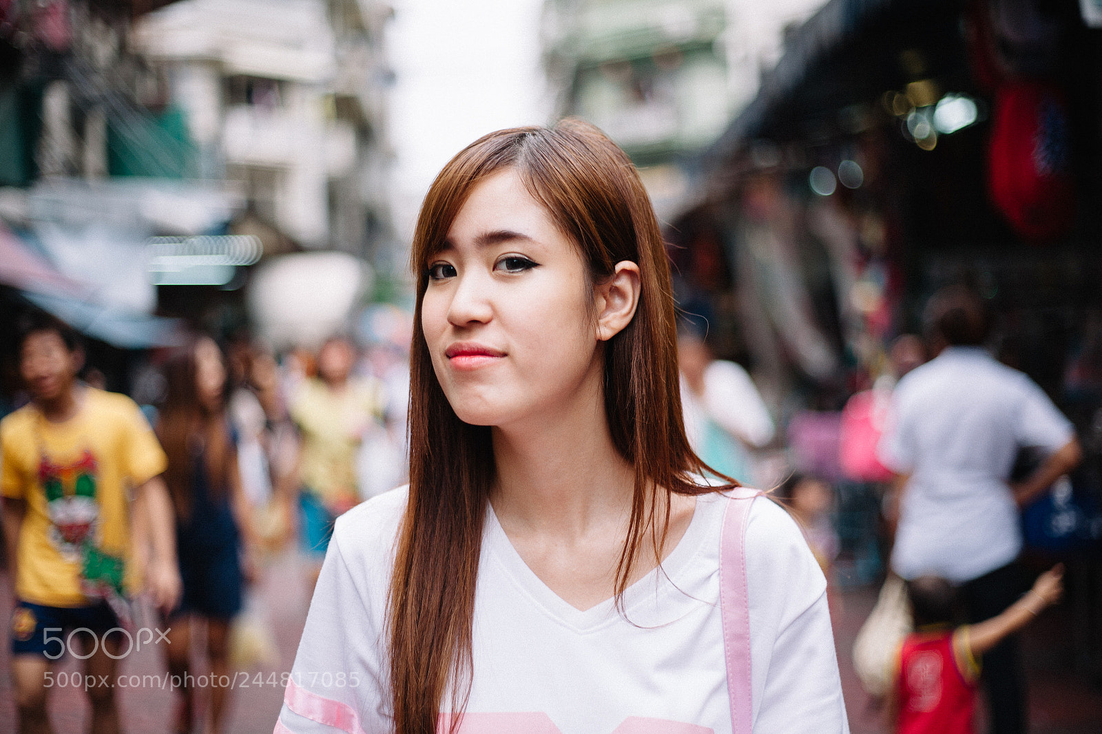 Canon EOS 5D sample photo. The girl from thailand #4 photography