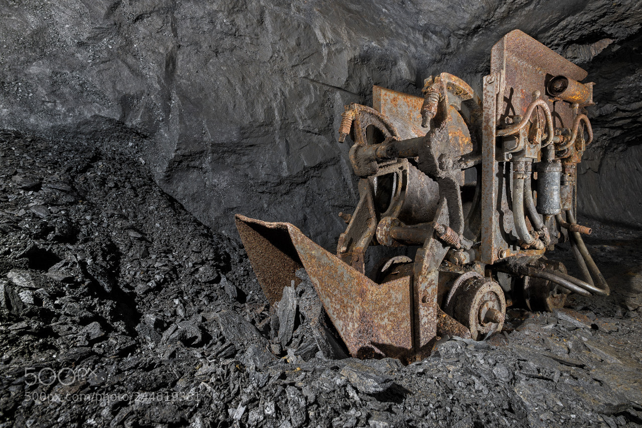 Nikon D600 sample photo. Eimco rocker shovel loader photography