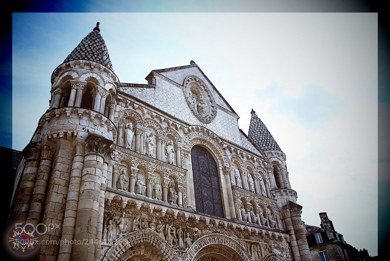 Nikon D80 sample photo. Chartres church • france photography