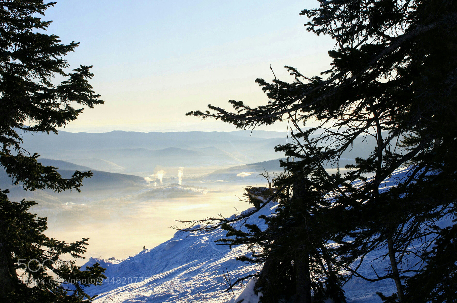 Canon EOS 40D sample photo. Siberian morning photography