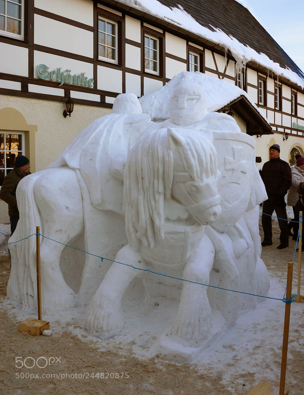 Sony SLT-A77 sample photo. Hermsdorf schneefiguren photography