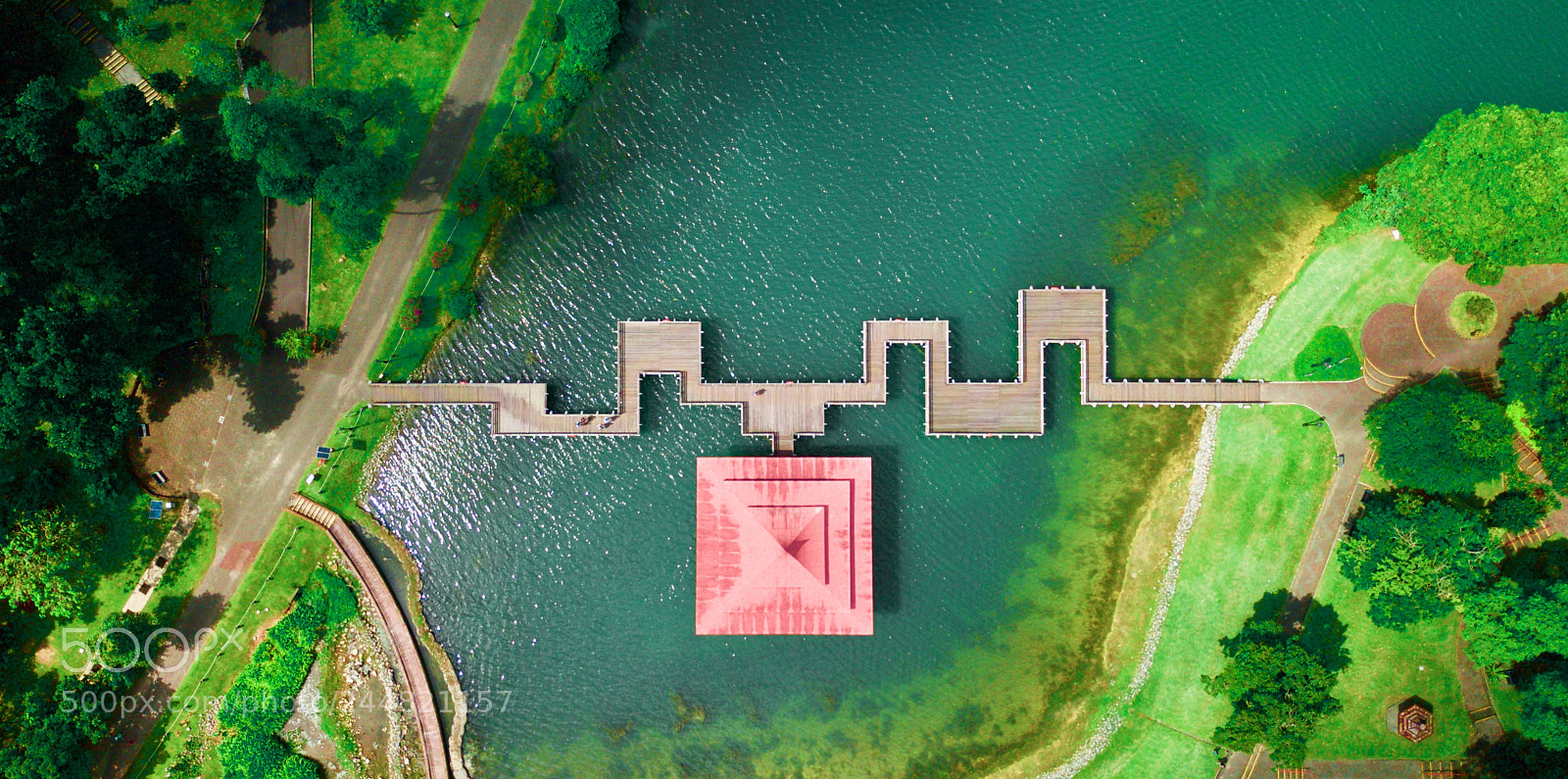 DJI FC220 sample photo. Top view photography