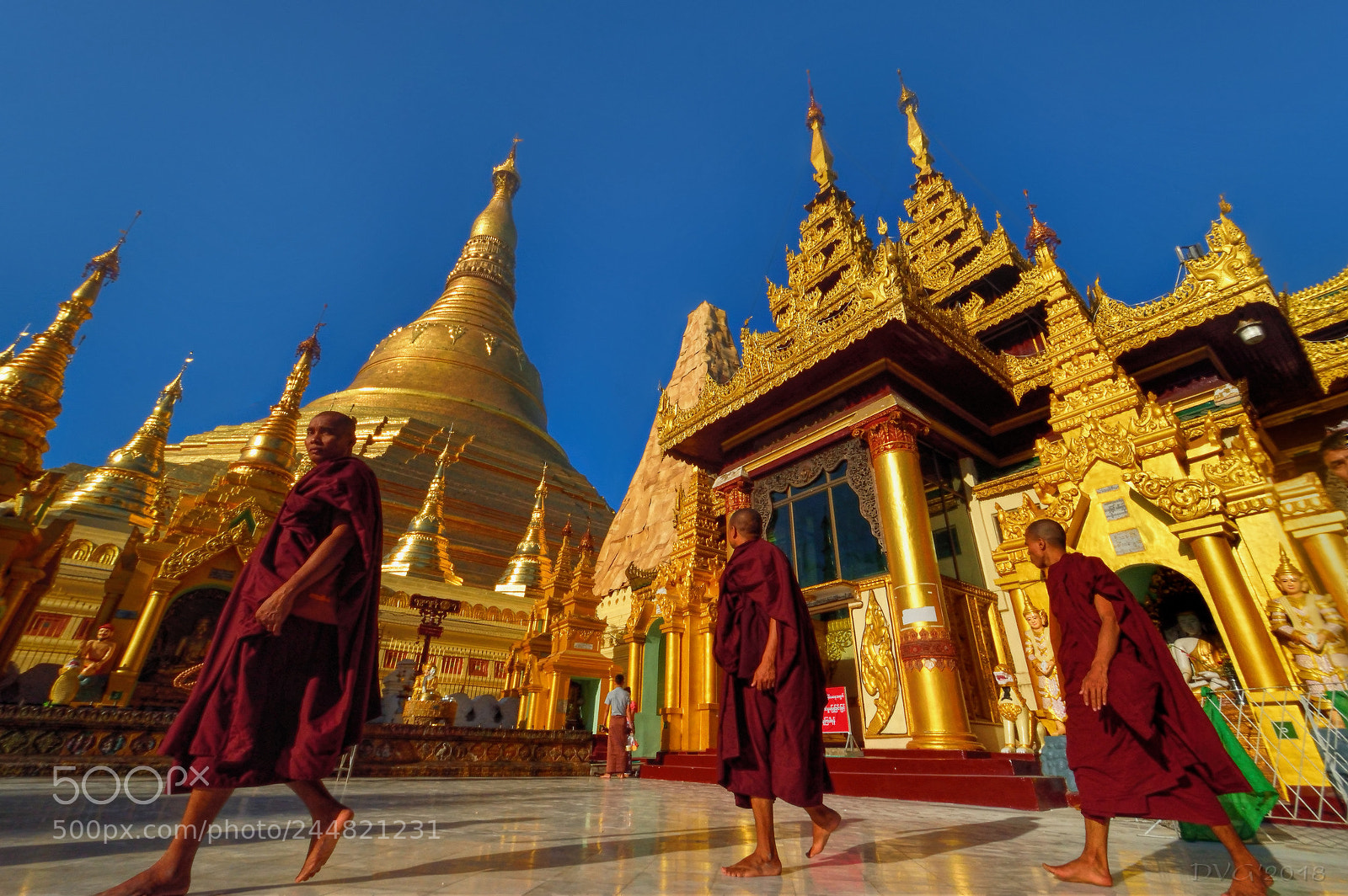 Nikon D5500 sample photo. Shwedagon pagoda photography