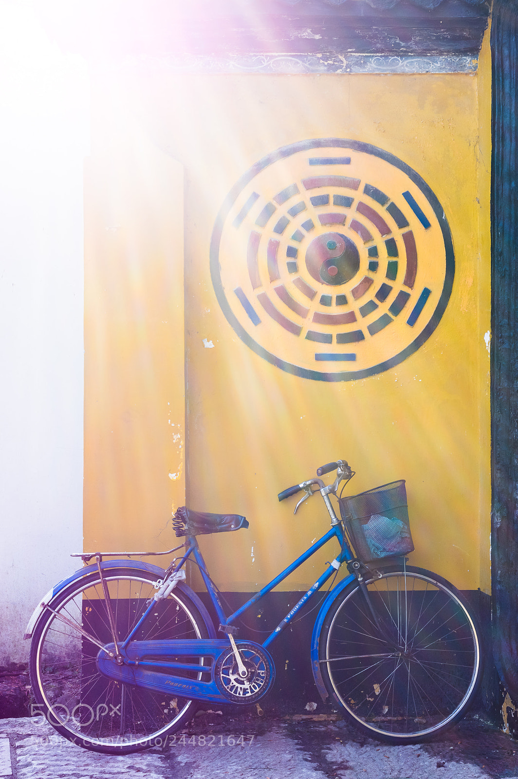 Pentax K-3 II sample photo. Bagua and bike photography