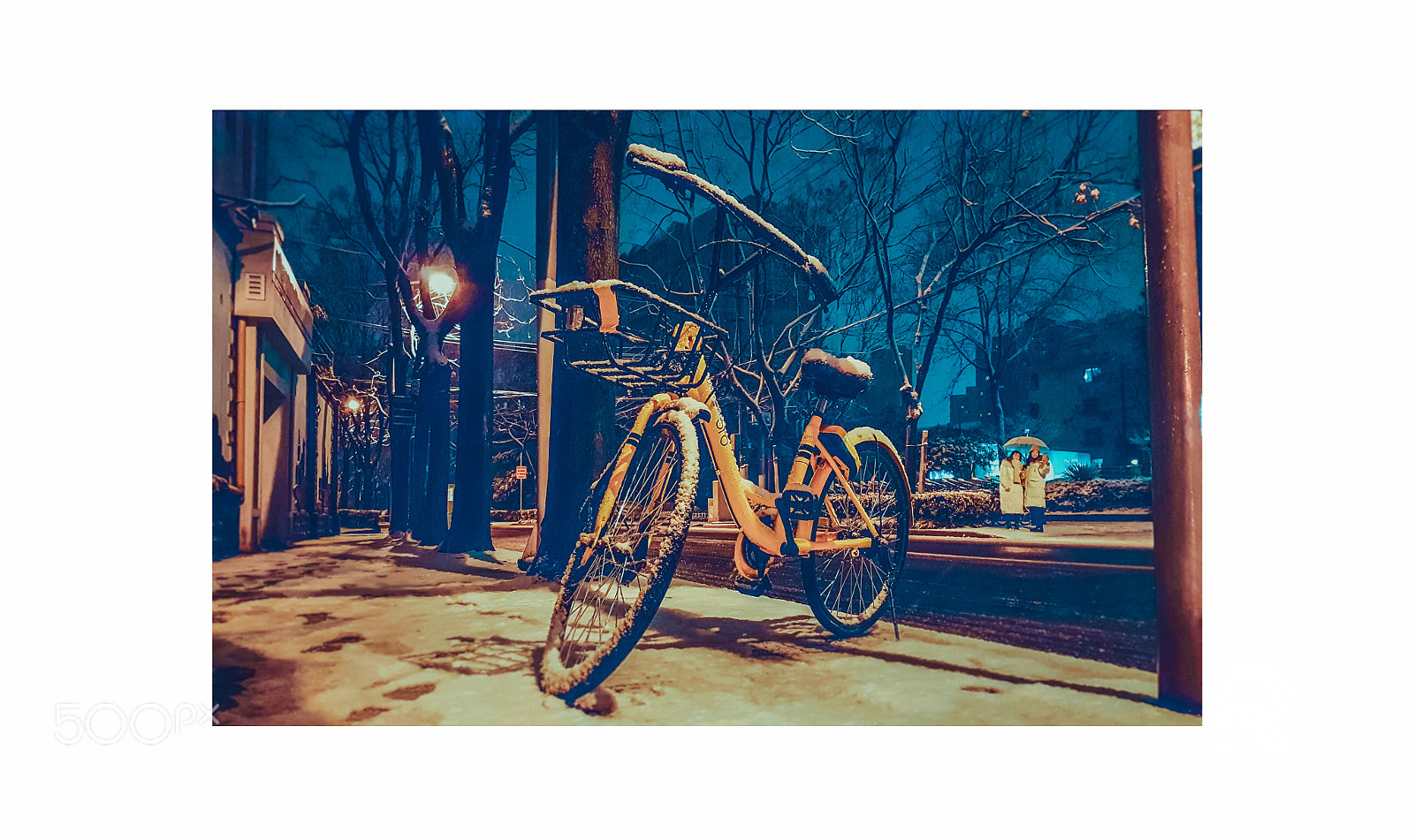 Samsung Galaxy S7 Edge sample photo. Snow in shanghai photography