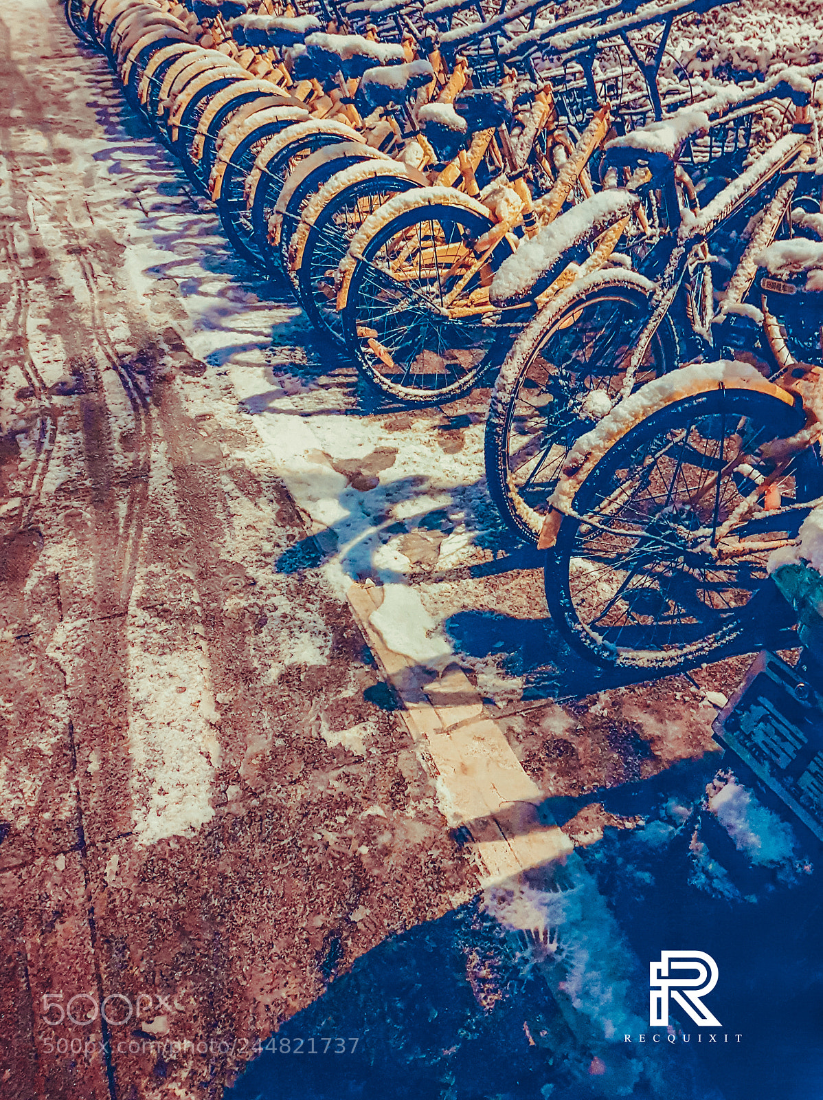 Samsung Galaxy S7 Edge sample photo. Snow n mobikes photography