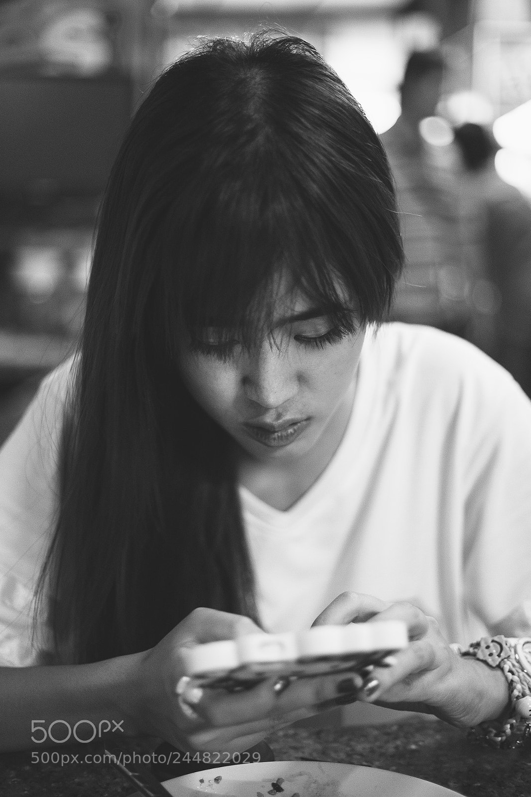 Canon EOS 5D sample photo. Girl from thailand b photography