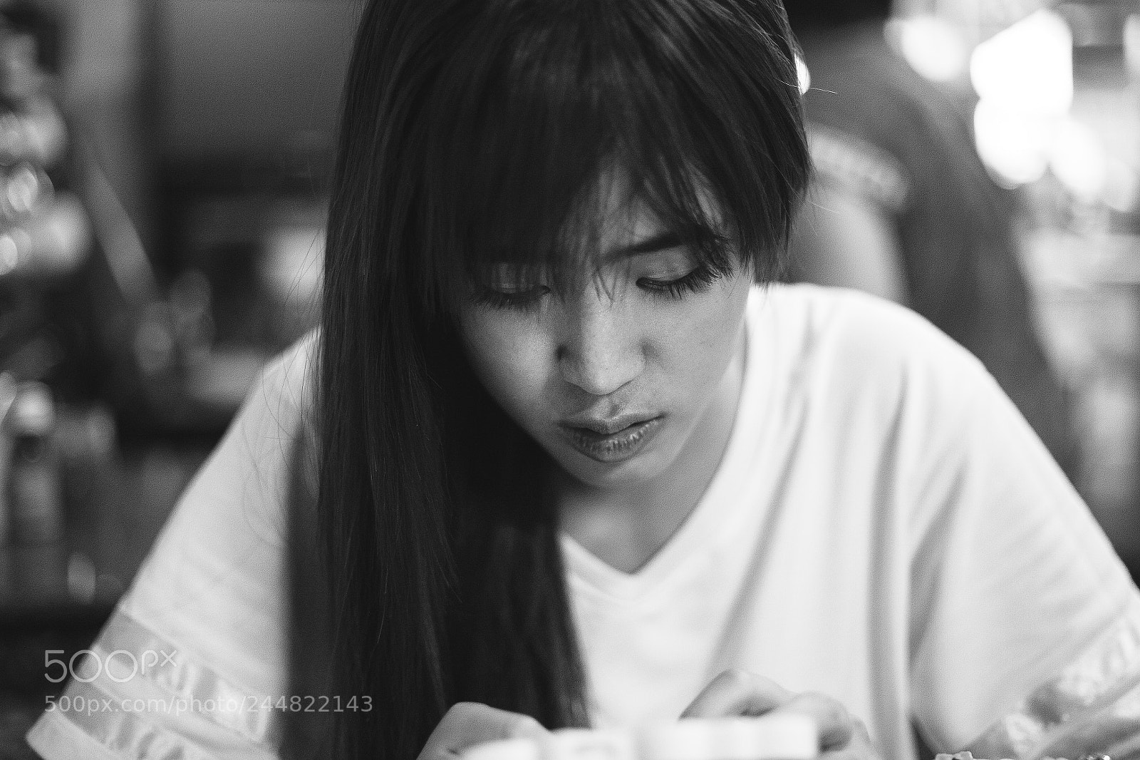 Canon EOS 5D sample photo. Girl from thailand b photography