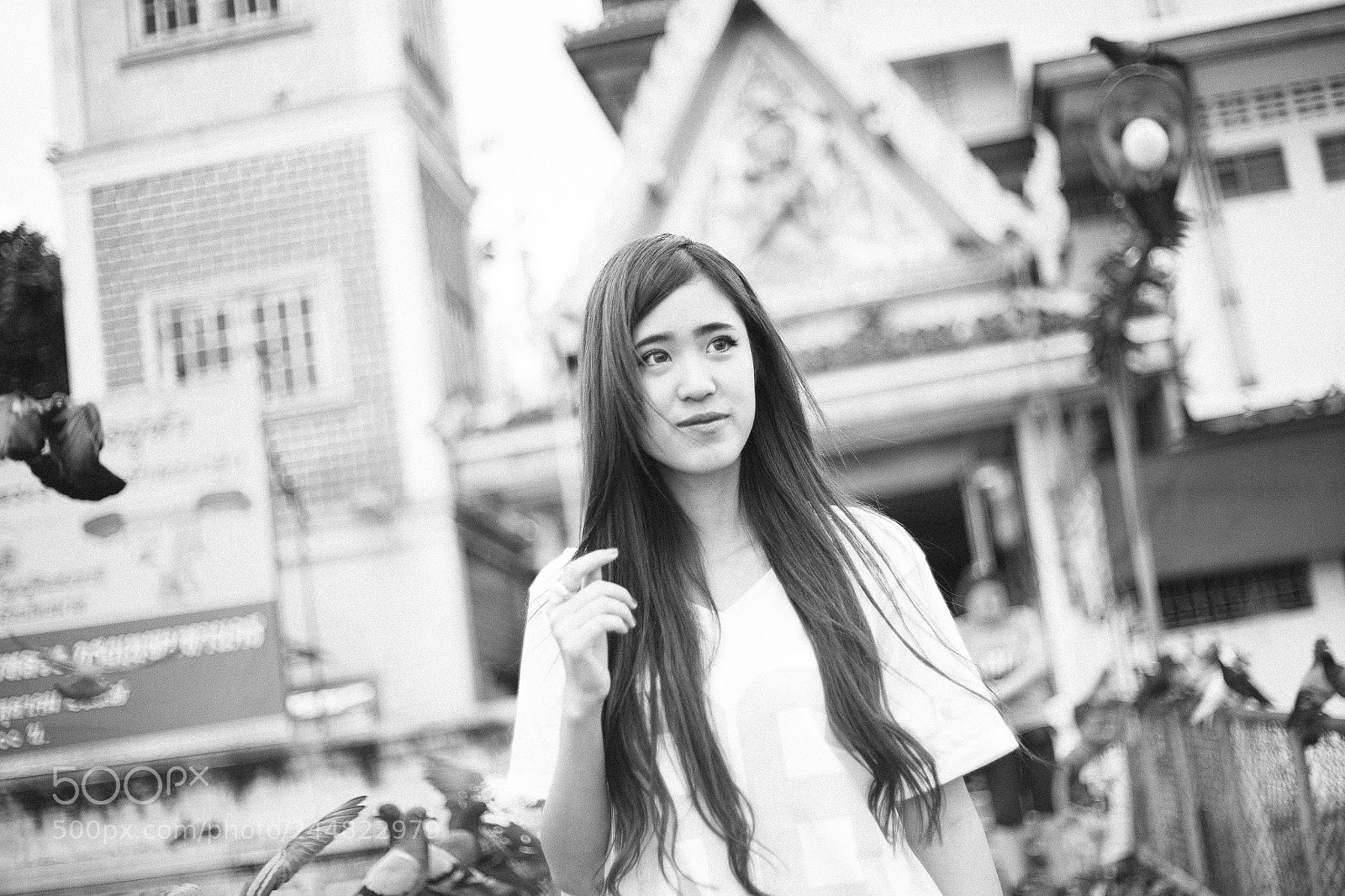 Canon EOS 5D sample photo. Girl from thailand b photography
