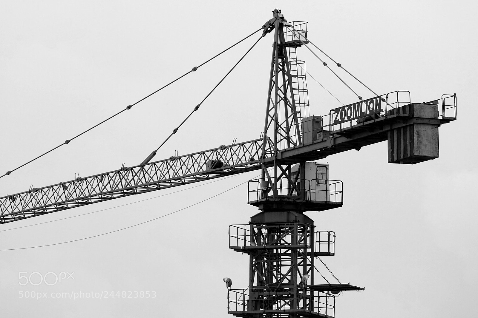 Canon EOS M3 sample photo. Tower crane photography