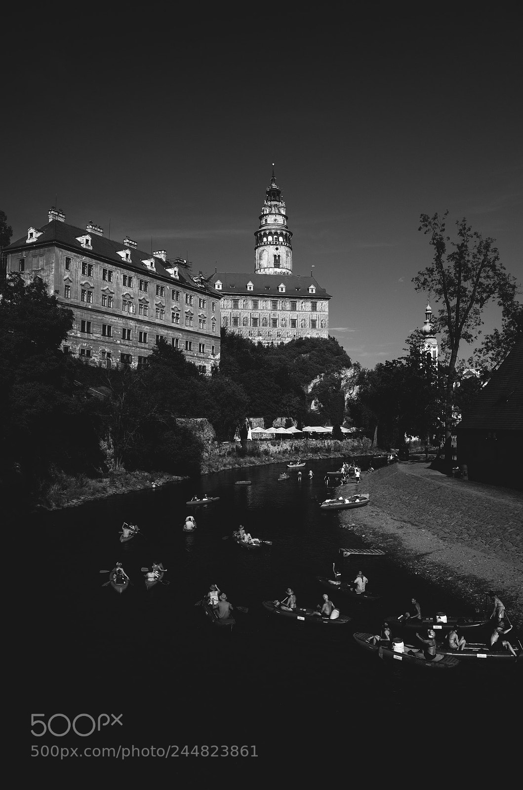 Ricoh GR sample photo. Cesky krumlov (castle) photography