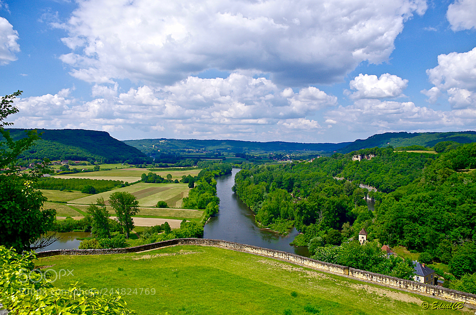 Pentax K-5 sample photo. Beynac vue sur la photography