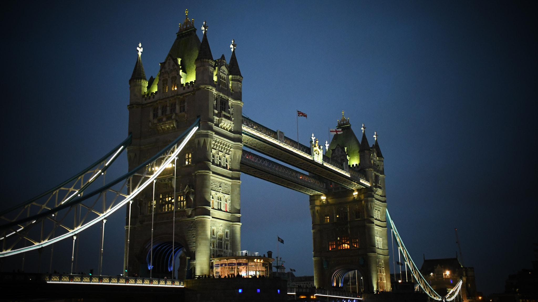Nikon D7500 sample photo. Tower bridge at night photography