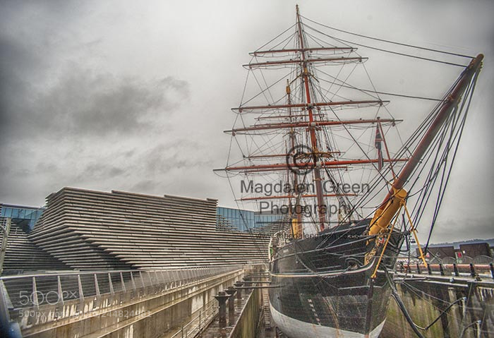 Nikon D700 sample photo. Famous dundee ship rrs photography