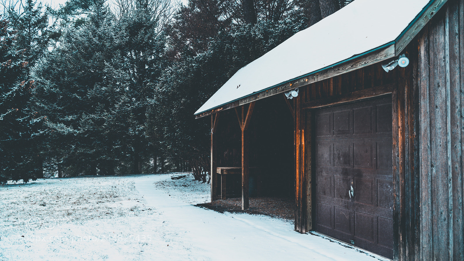 Sony a7 II sample photo. Ithaca - snowstorm photography