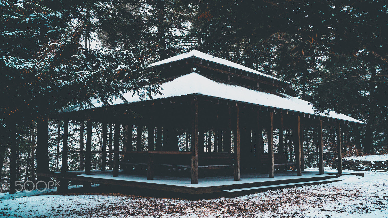 Sony a7 II sample photo. Ithaca - snowstorm photography