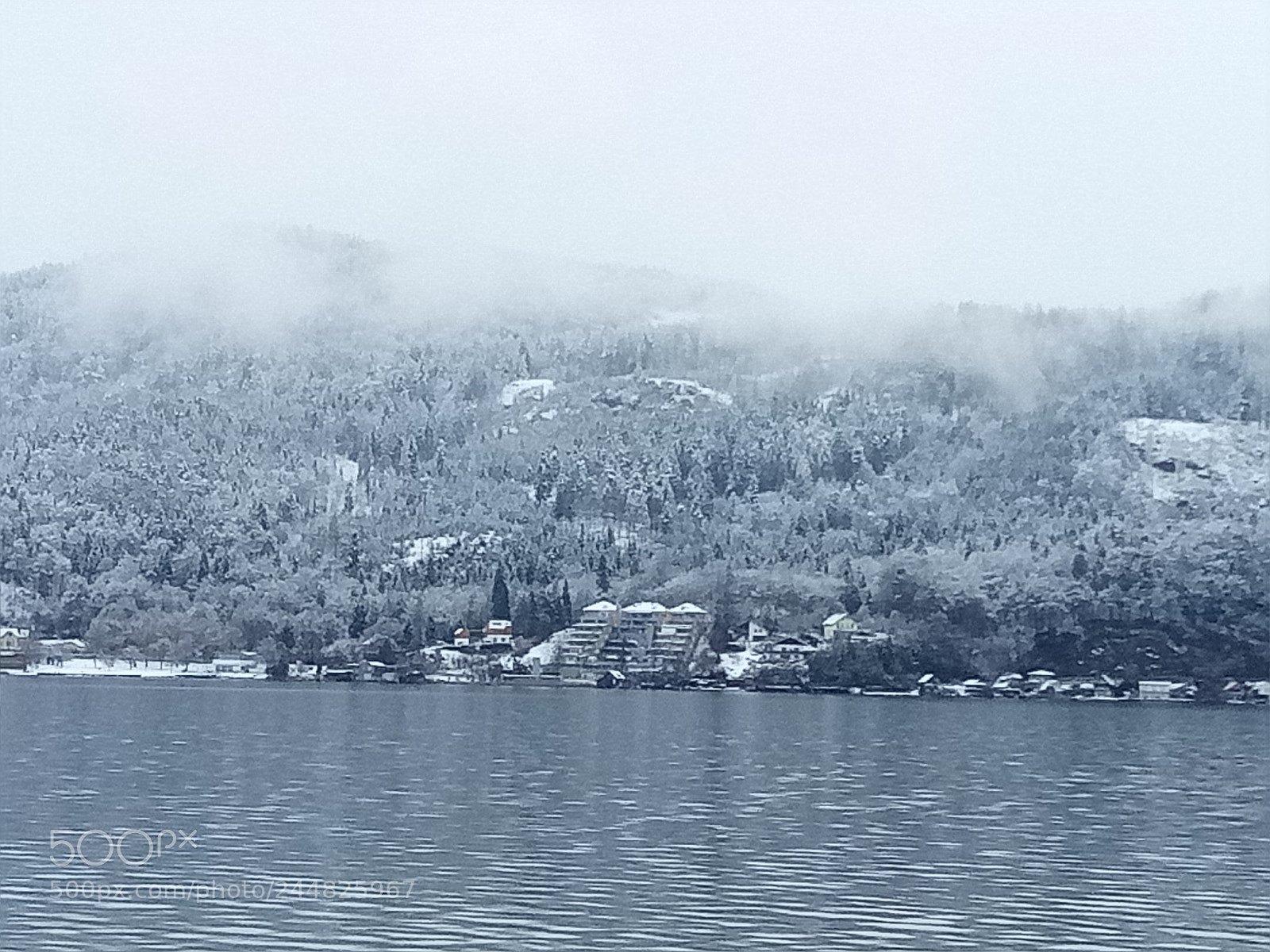 OPPO A1601 sample photo. Winterscape photography