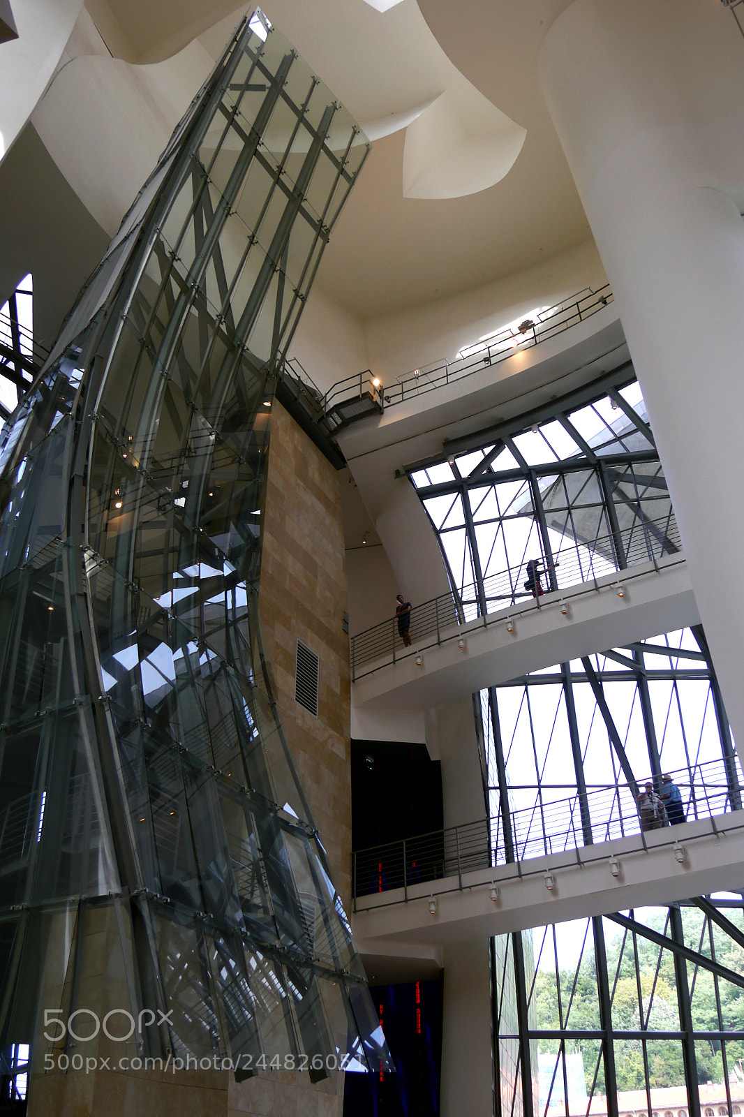 Panasonic Lumix DMC-G5 sample photo. Guggenheim museum bilbao photography