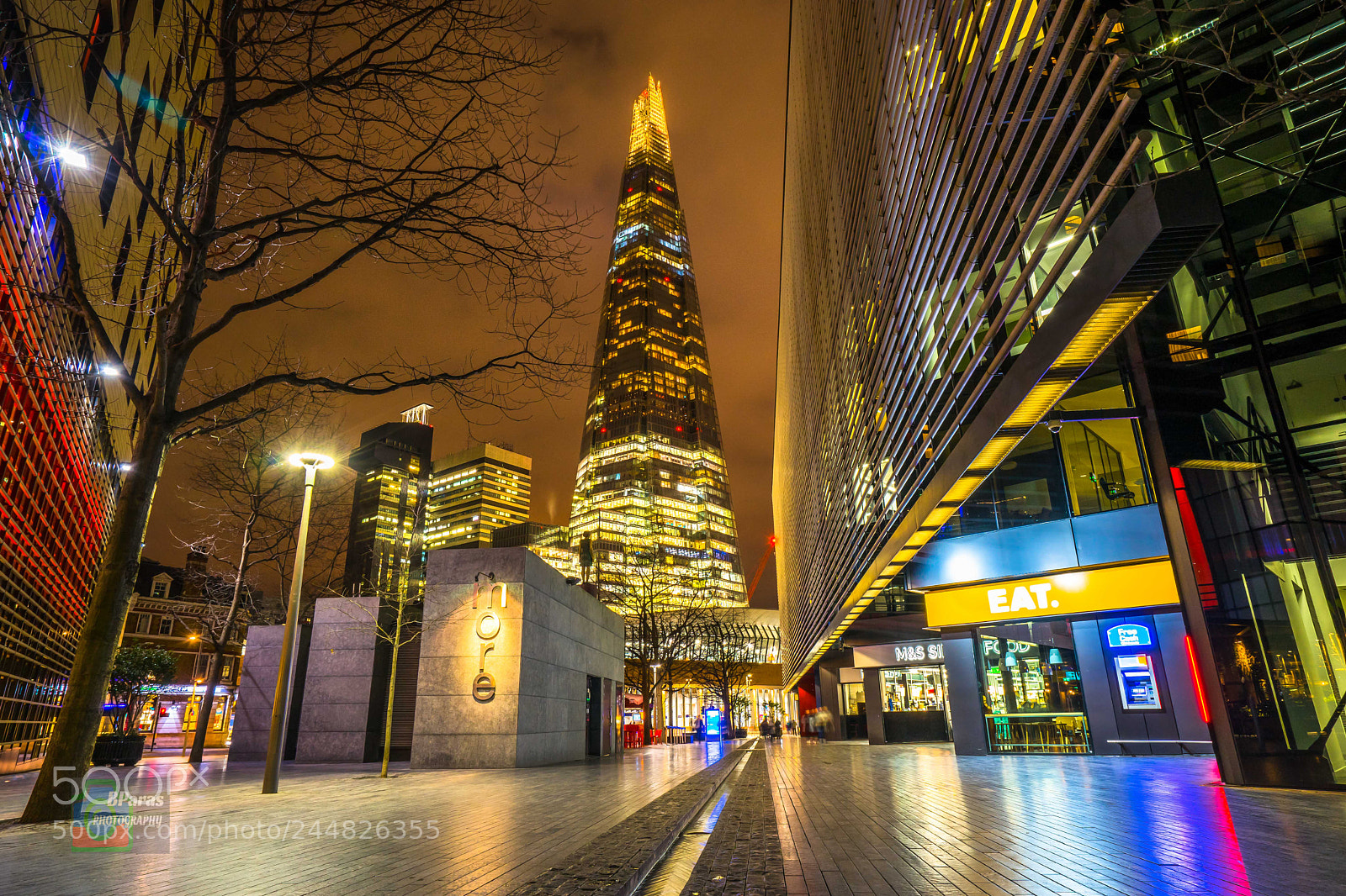 Sony a7 II sample photo. The shard 2018 photography