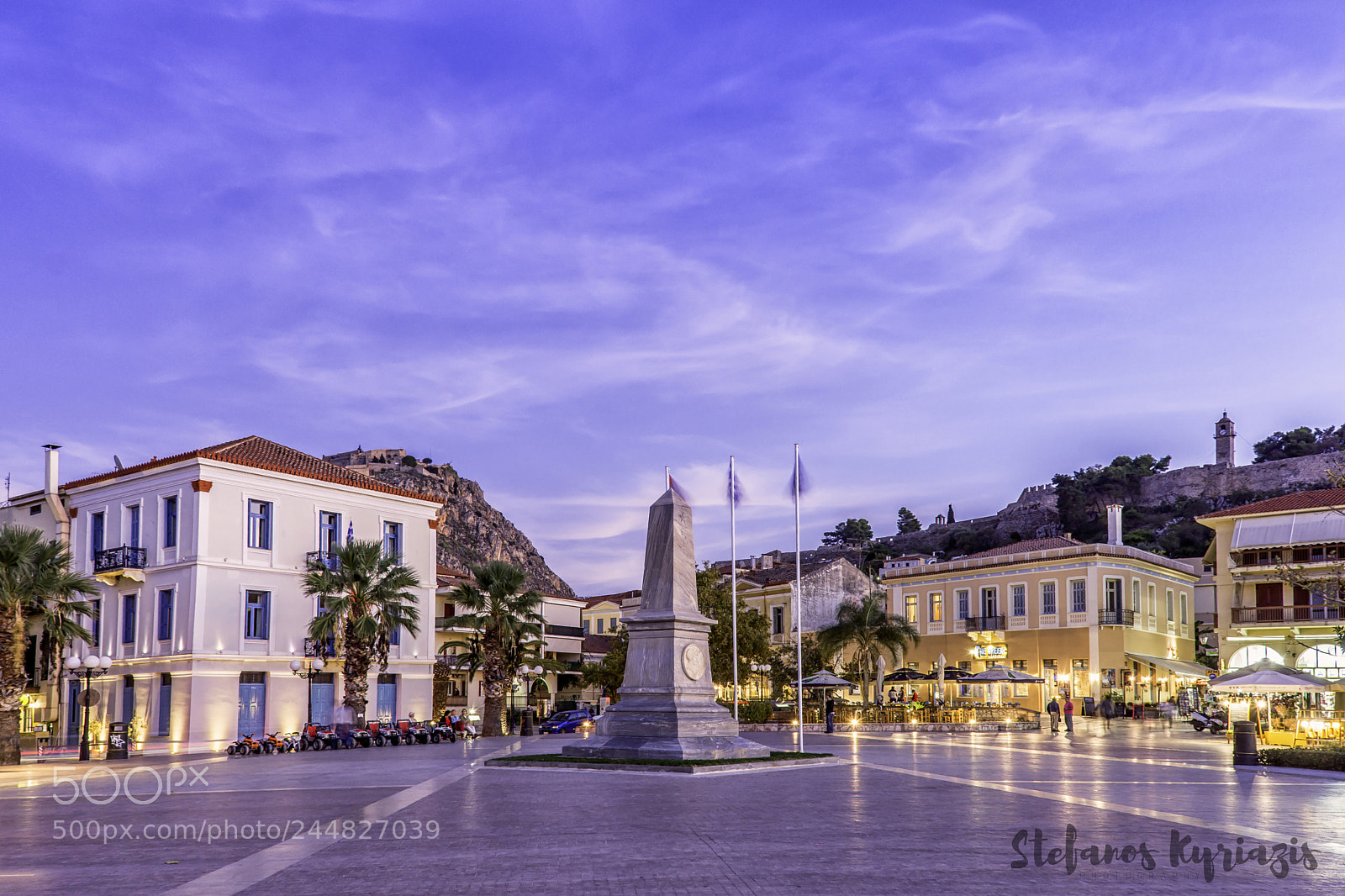 Nikon D7200 sample photo. Nafplio at sunset photography