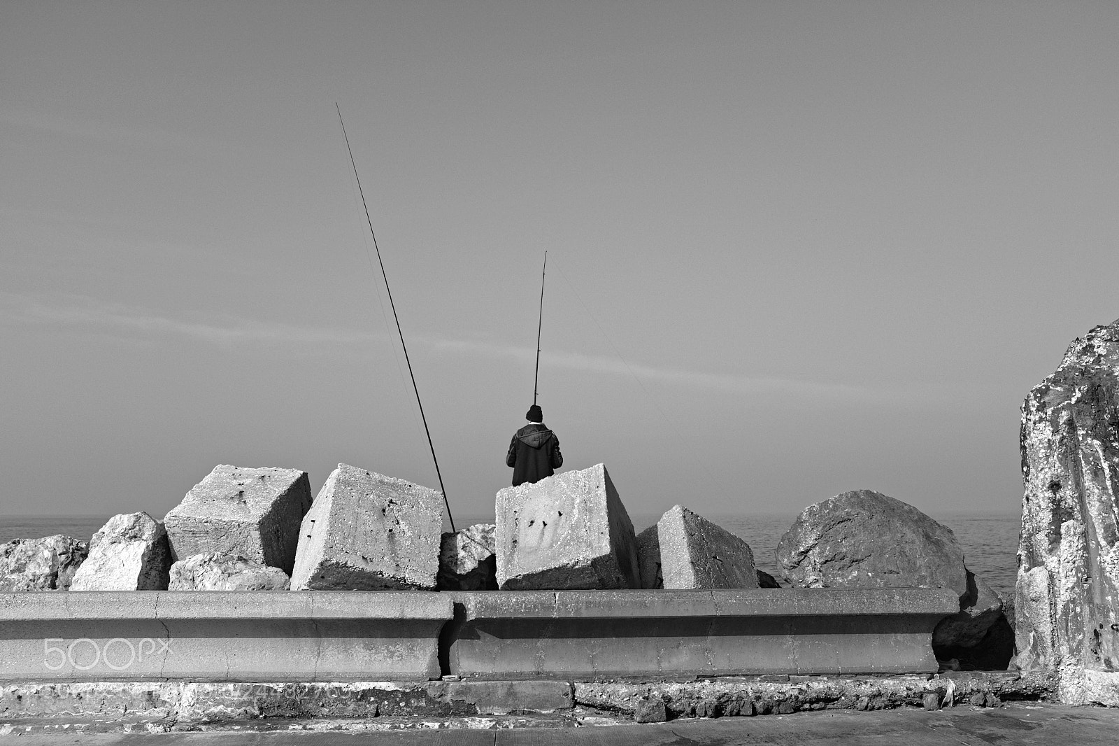 Fujifilm X100F sample photo. Fisherman photography