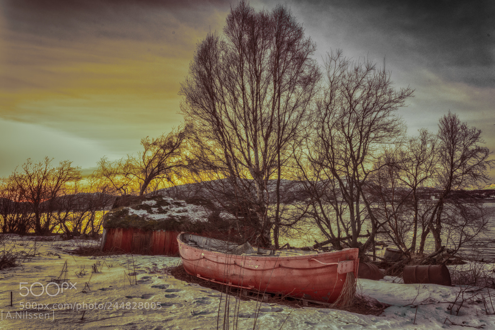 Nikon D500 sample photo. The old lifeboat photography