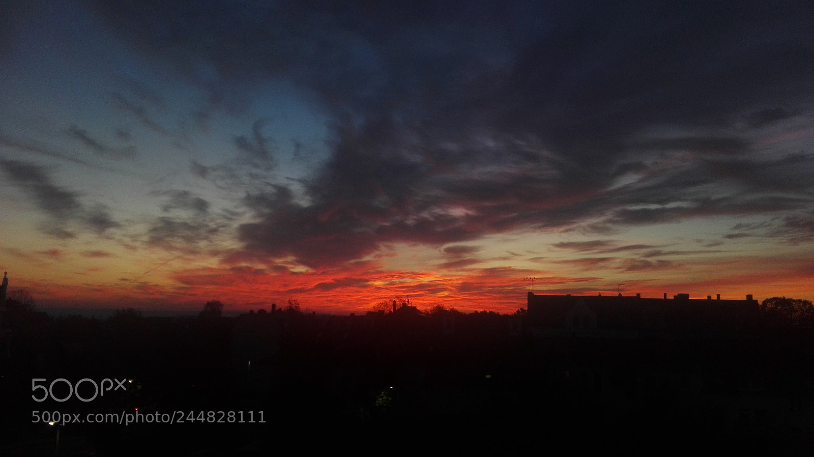 HUAWEI P8 Lite sample photo. Sonnenaufgang im winter photography