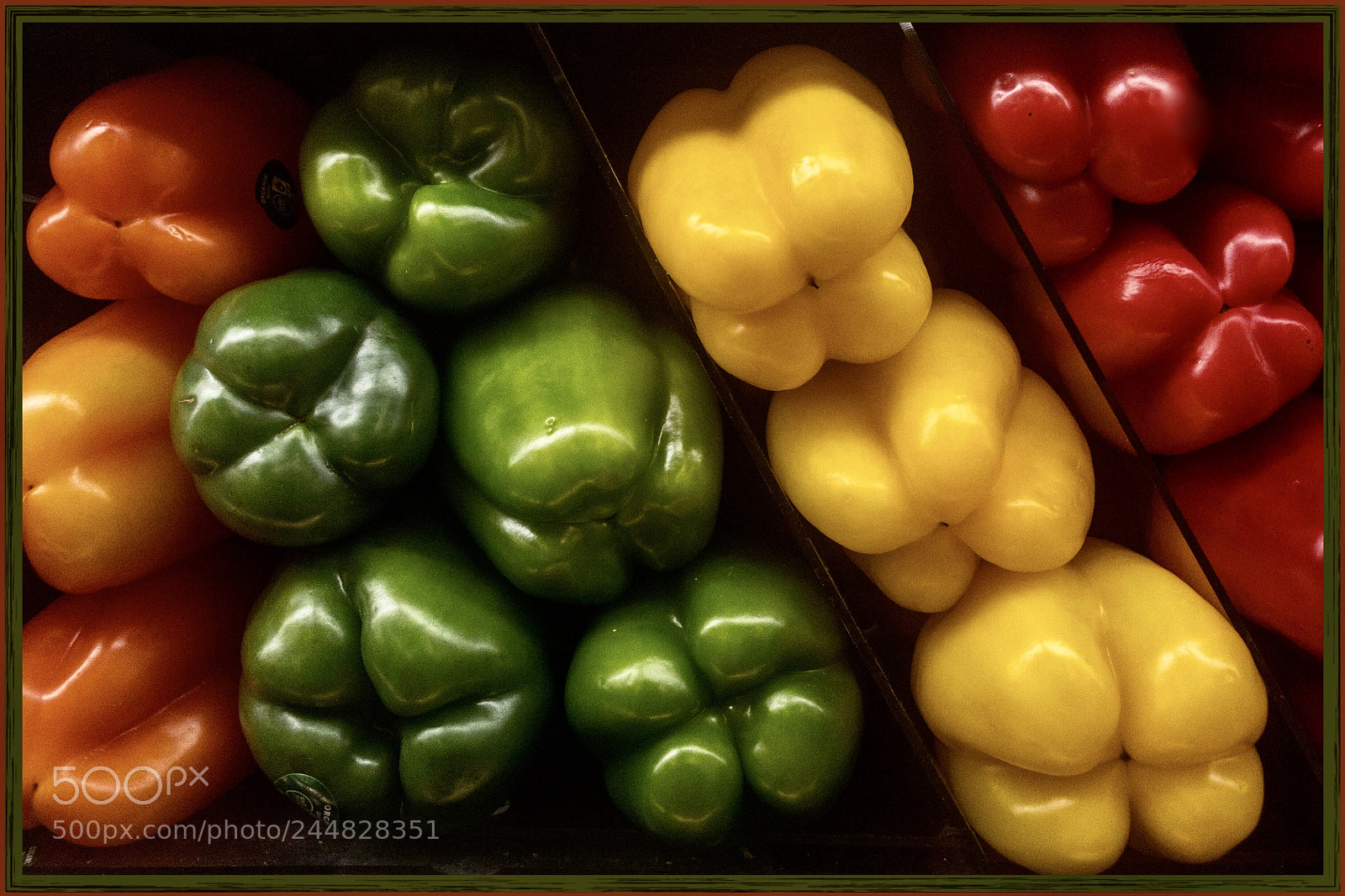 Apple iPhone 7 Plus sample photo. Bell peppers photography