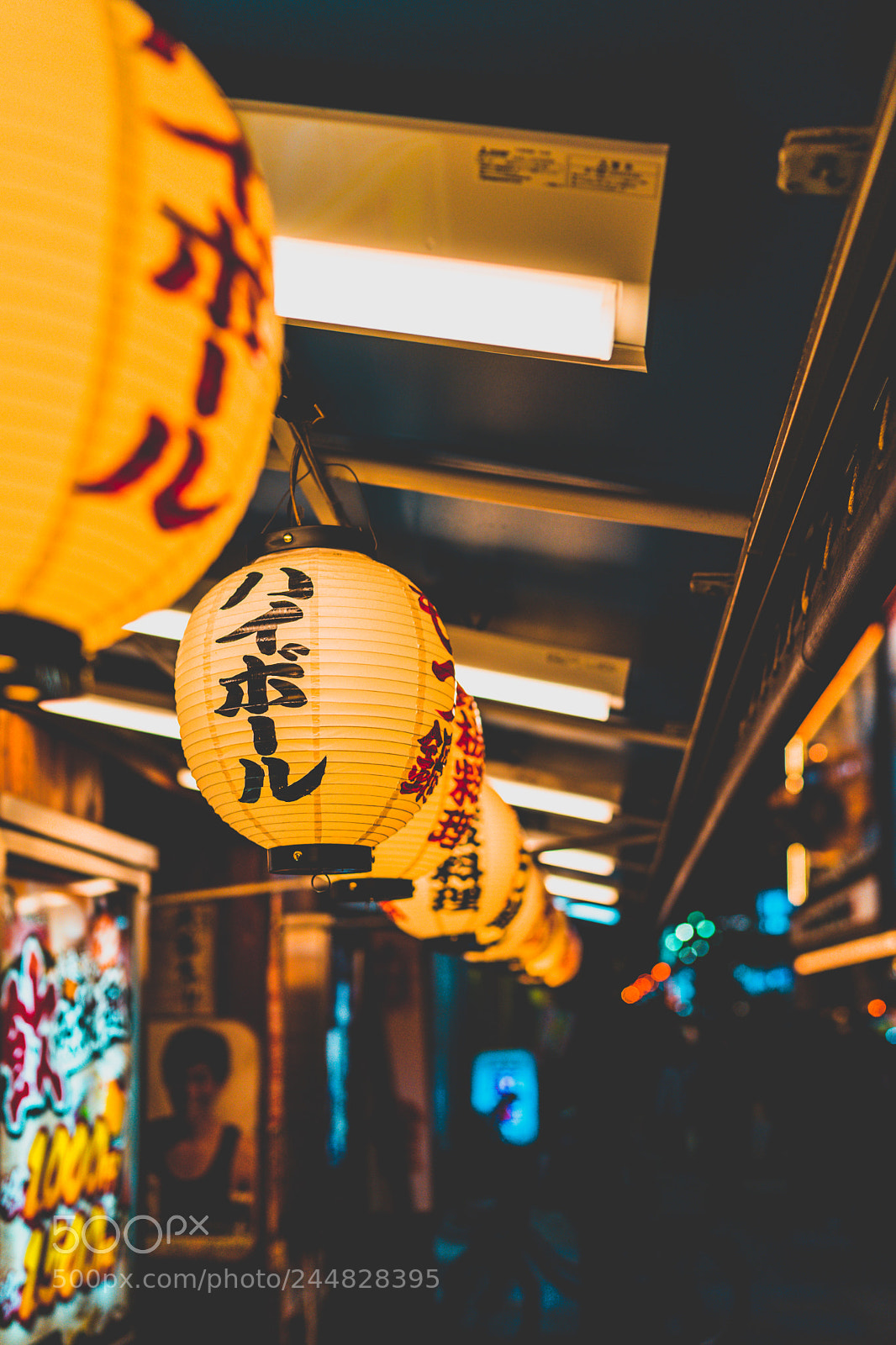 Sony a7 II sample photo. Osaka by night photography