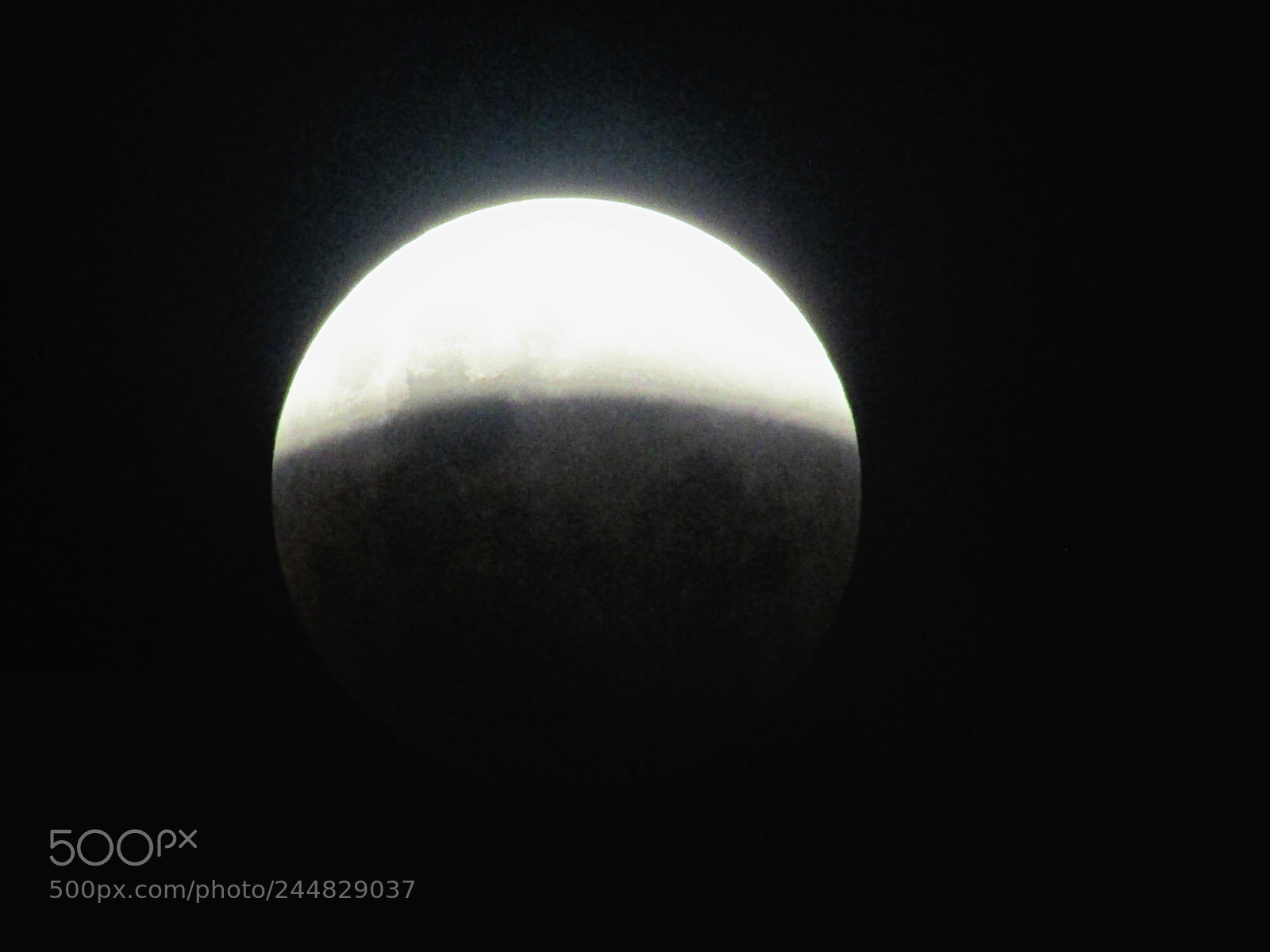 Canon POWERSHOT SX430 IS sample photo. Super blue blood moon 2018 photography