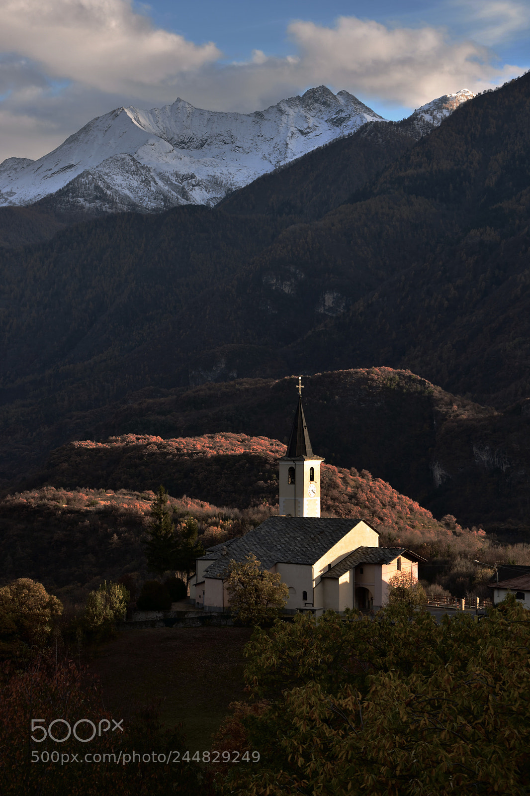 Nikon D3400 sample photo. Illuminated church photography