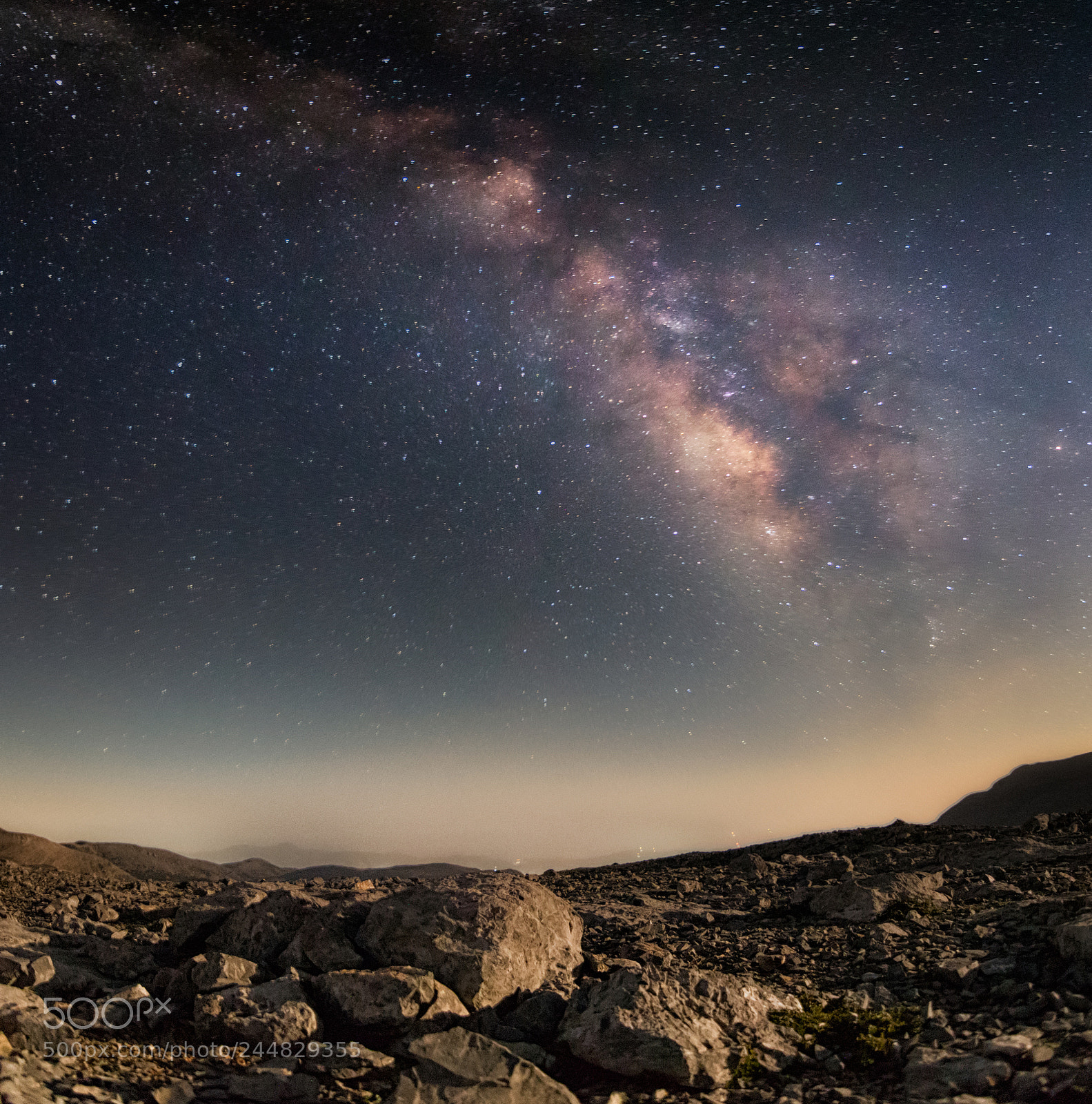 Nikon D5500 sample photo. Milky way photography