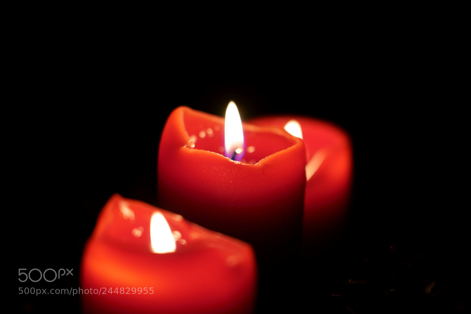 Sony a7R III sample photo. Candle in the dark photography