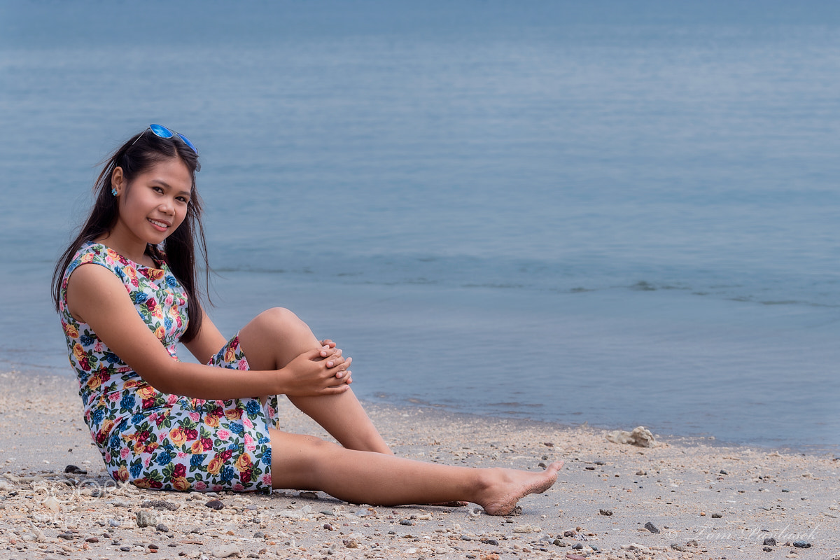 Nikon D5500 sample photo. Young attractive girl photography