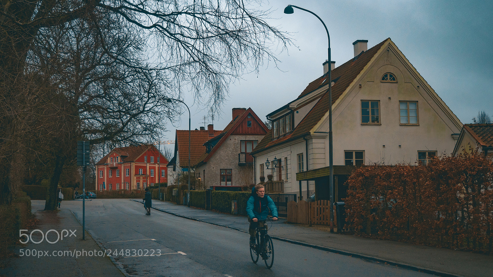 Panasonic Lumix DC-GH5 sample photo. A street in lund photography