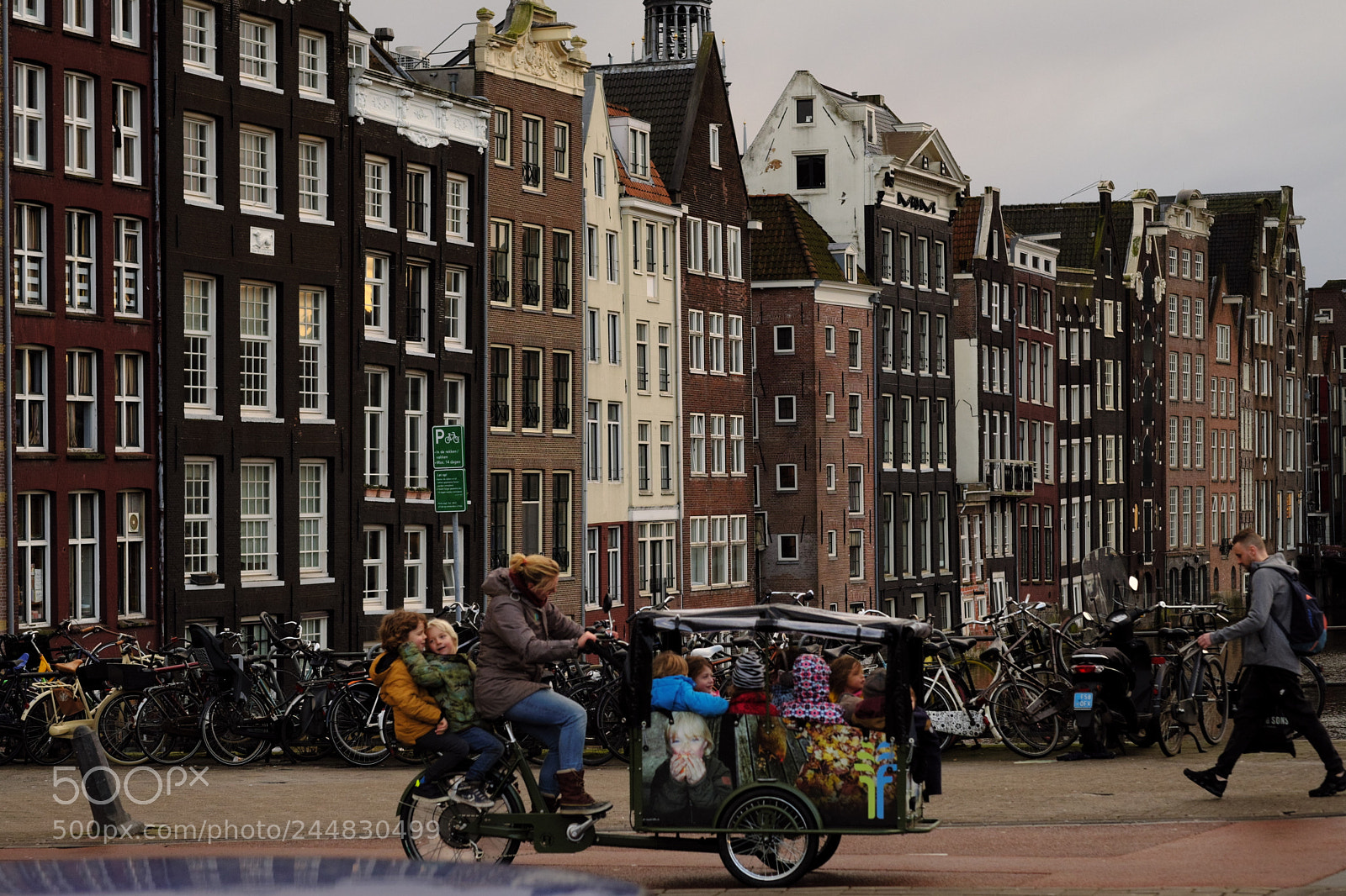 Fujifilm X-T2 sample photo. Biker nanny photography