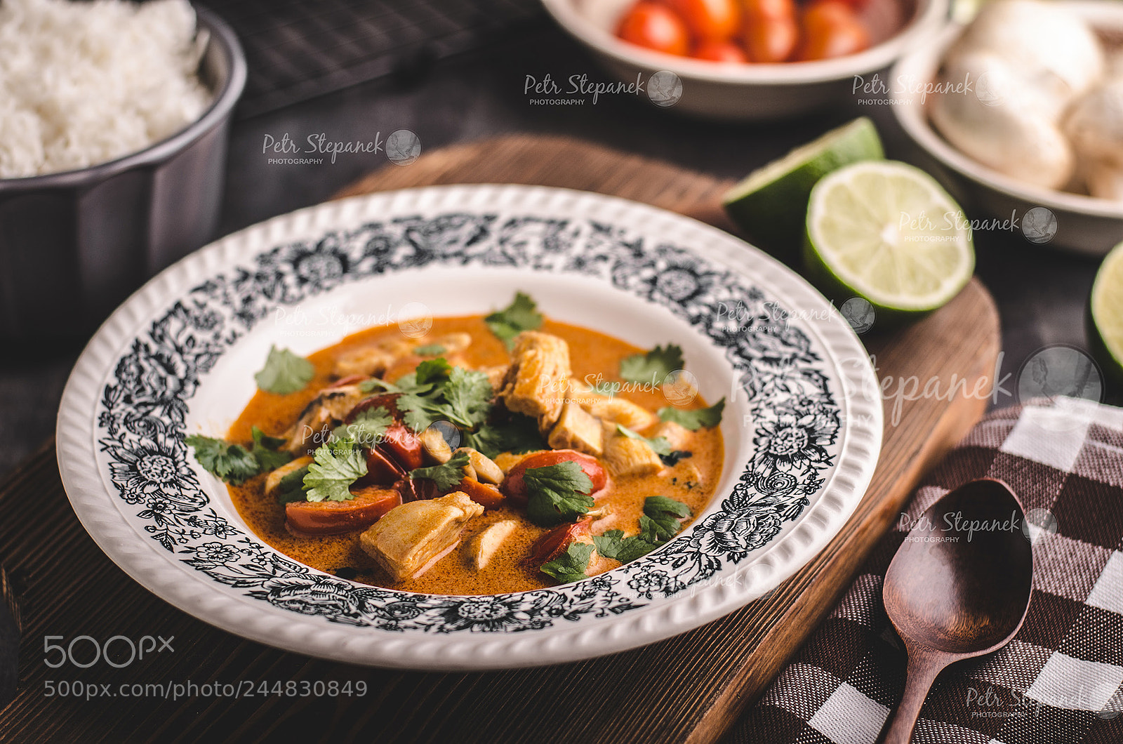 Nikon D7000 sample photo. Delicious chicken curry with photography