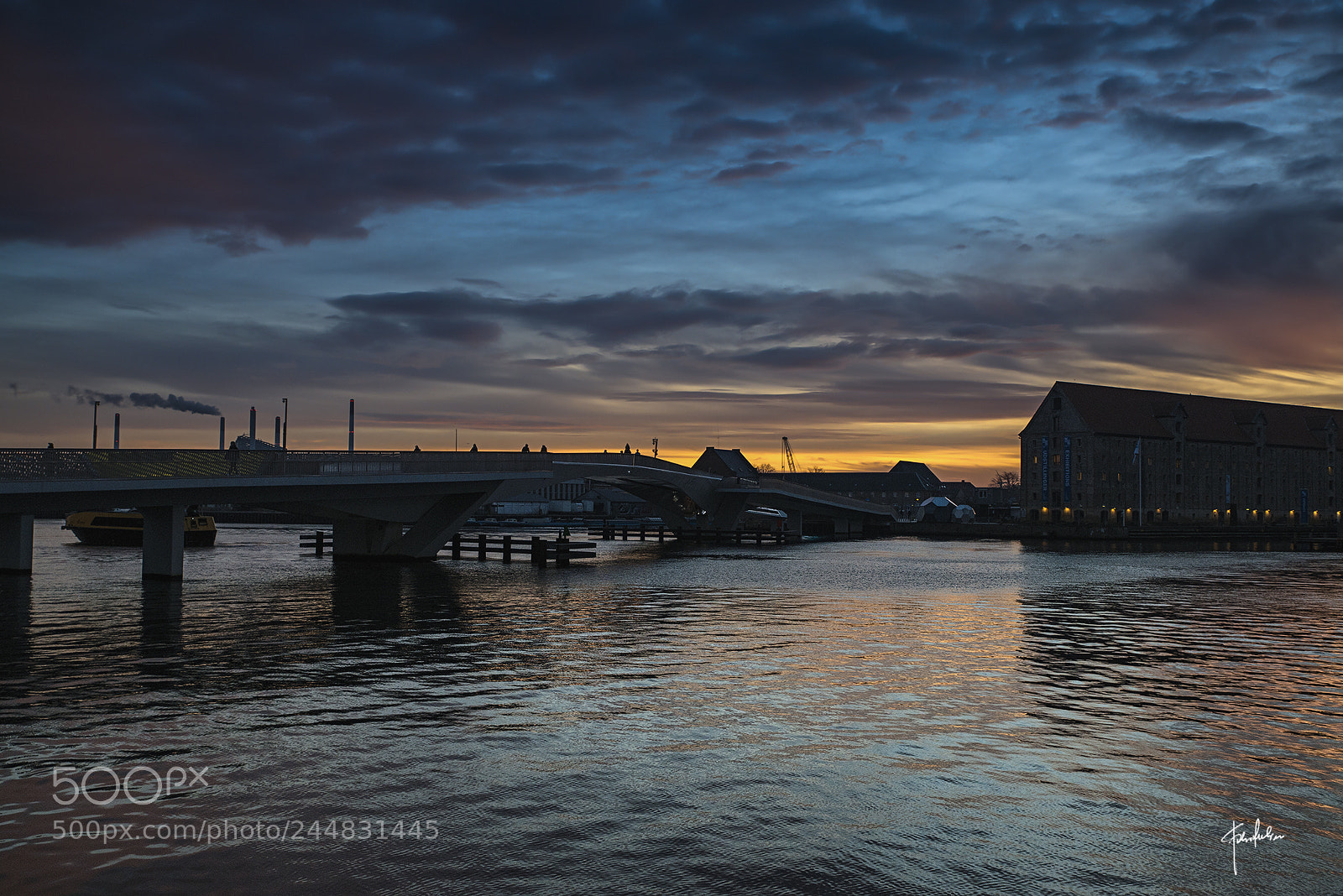 Nikon D800 sample photo. Sunrise in copenaghen photography