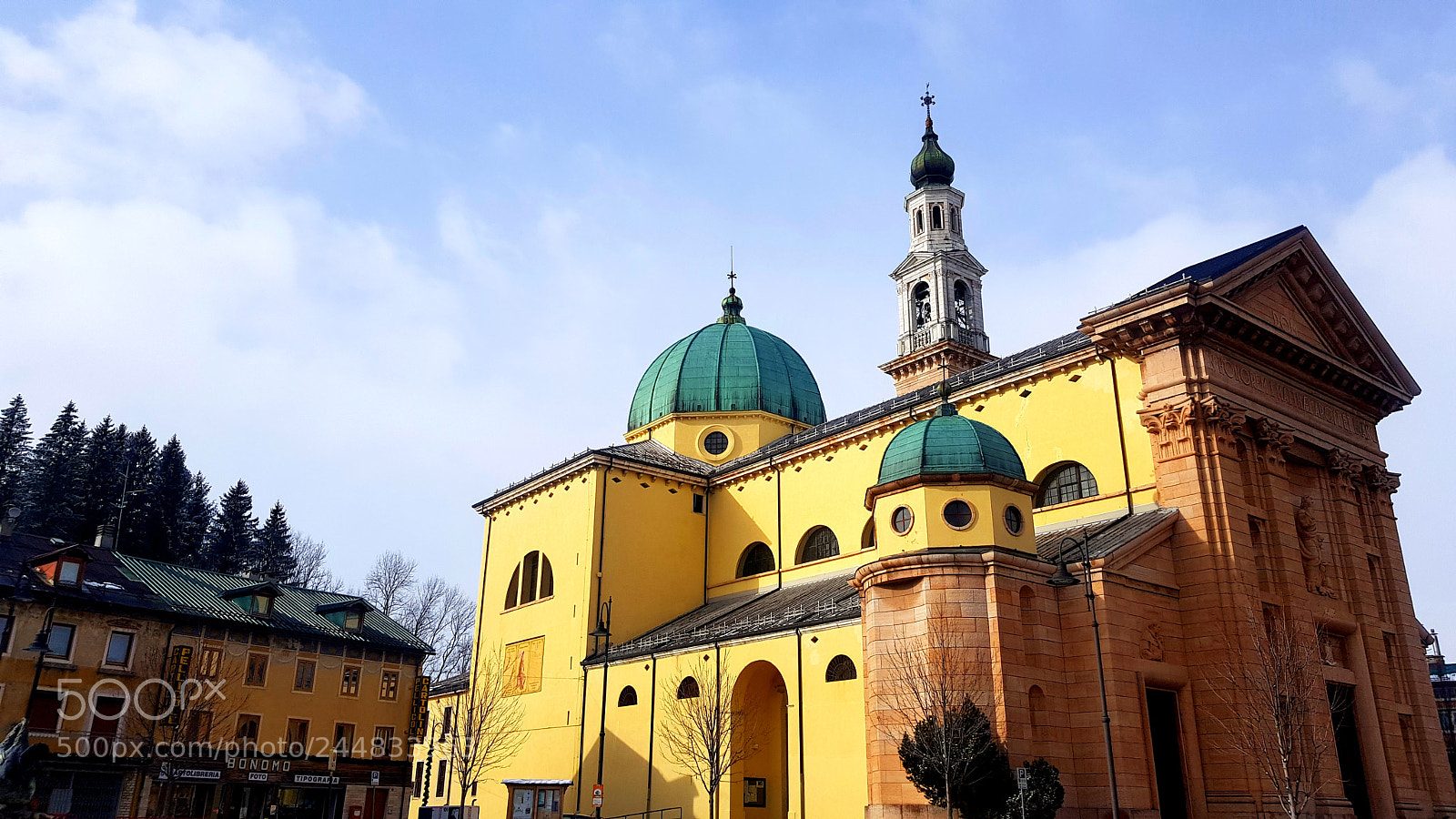 Samsung Galaxy S8 sample photo. Chiesa asiago italy photography