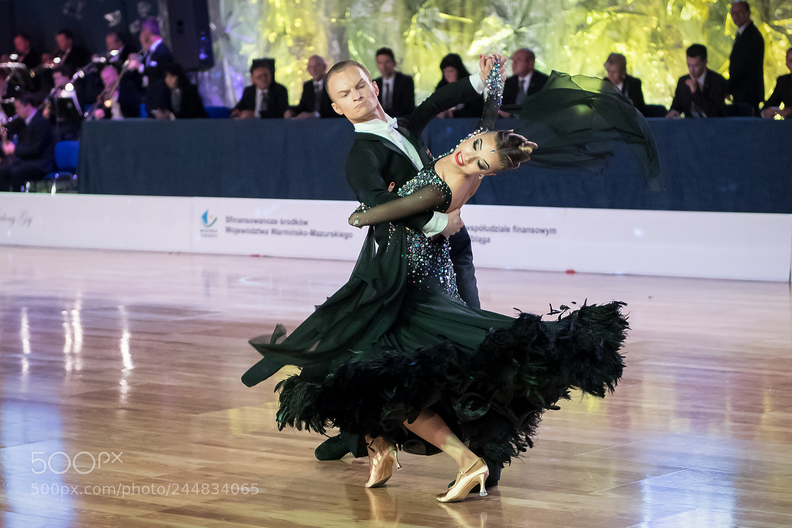 Nikon D5 sample photo. Dancers dancing standard dance photography