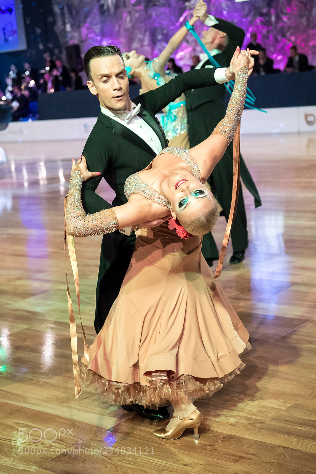 Nikon D5 sample photo. Dancers dancing standard dance photography