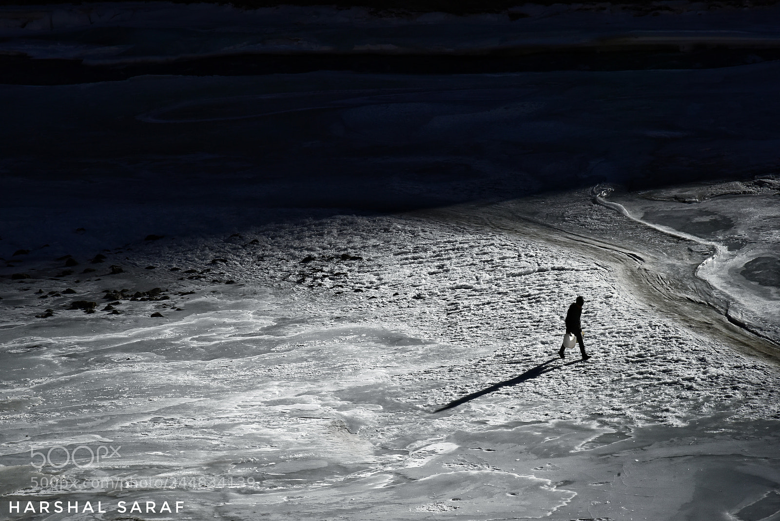 Nikon D810 sample photo. Saga of frozen river photography