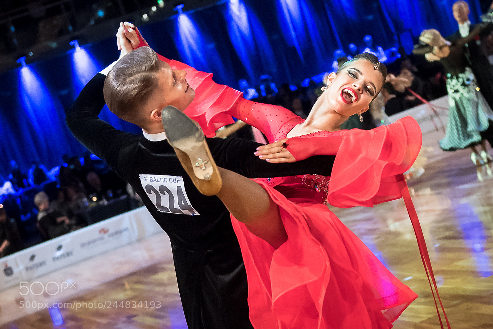 Nikon D5 sample photo. Dancers dancing standard dance photography