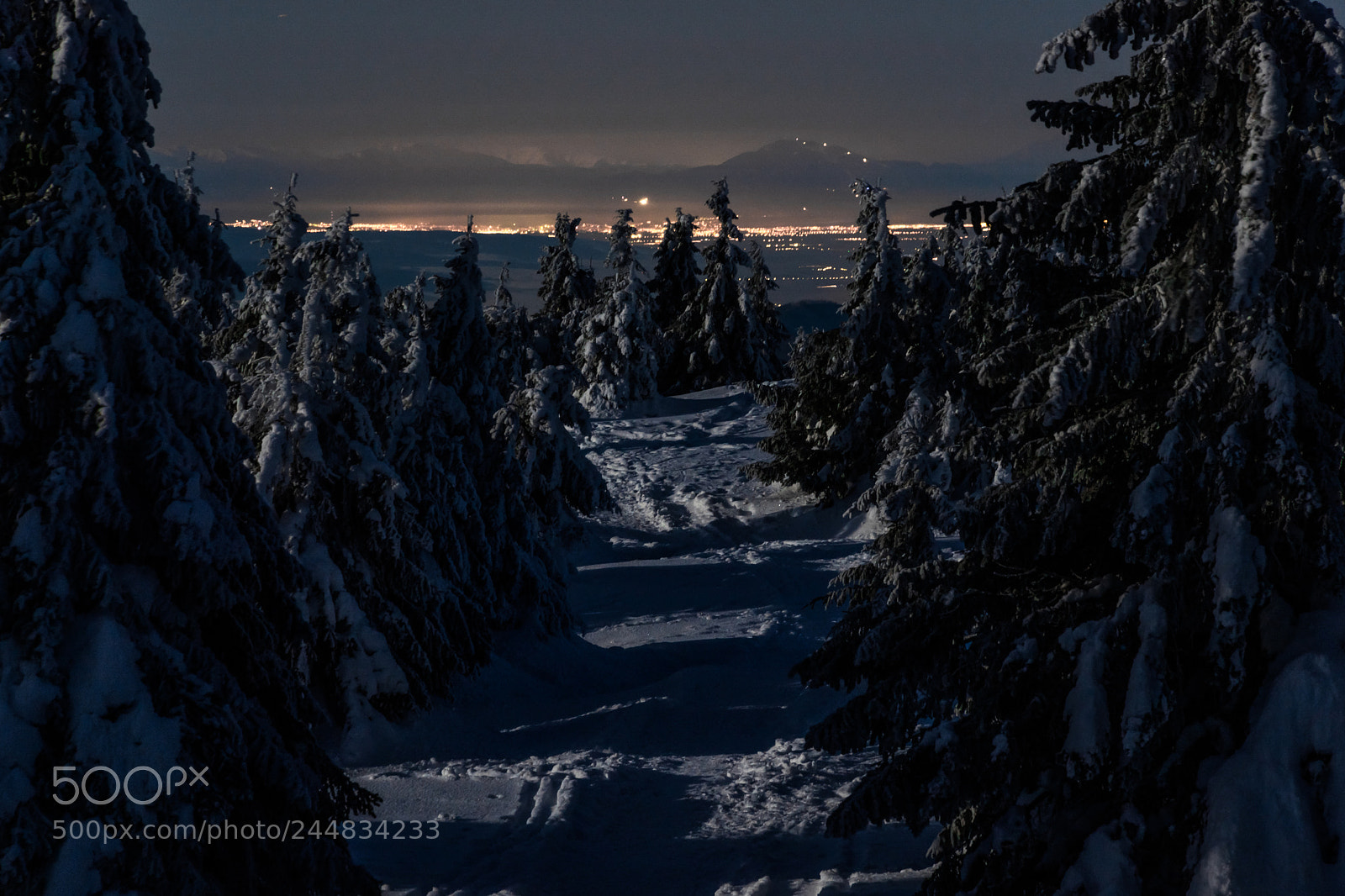 Nikon D7200 sample photo. Nightscape - mountain and photography