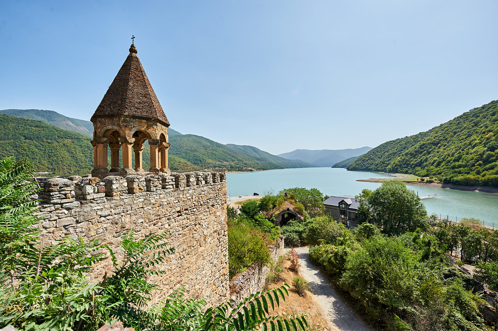 Nikon D700 sample photo. Ananuri, georgia photography