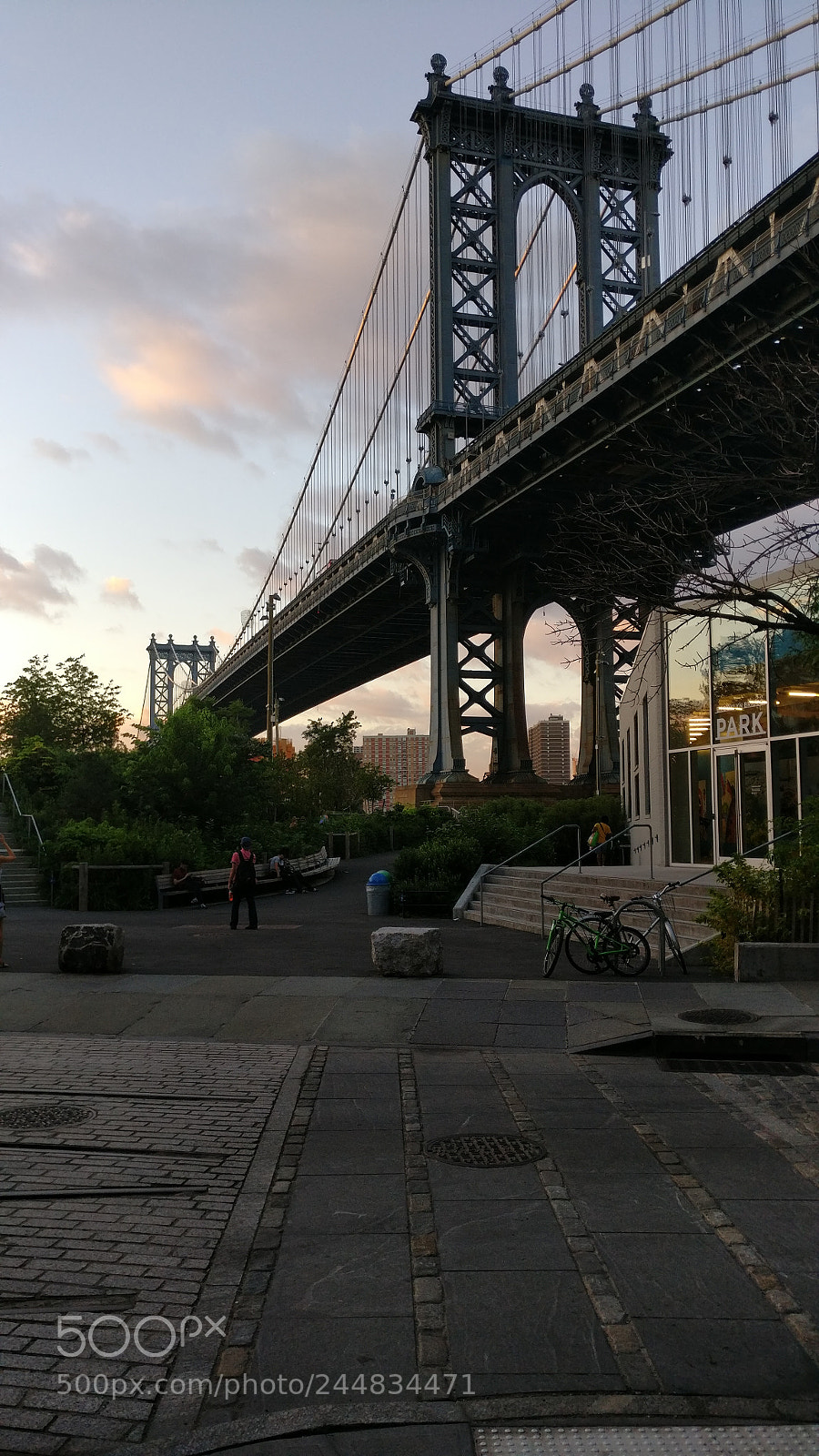 OnePlus A3003 sample photo. Manhattan bridge photography